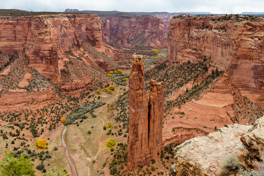 Spider Rock, Canyon de Chelly - Navajo Nation, AZ