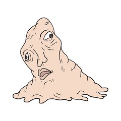 Design of melted face draw