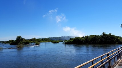 Fototapeta na wymiar Cataratas de Iguazu Lado Argentina