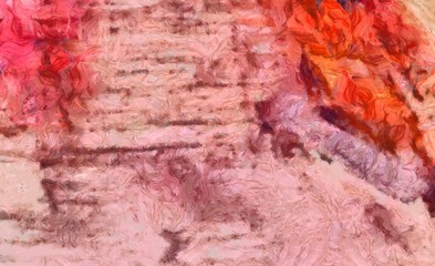 Abstract grunge texture background. Stock abstraction art on canvas. Realistic beauty digital painting. Amazing simple design pattern for backdrop. Macro template in oil. Splashes of paint.