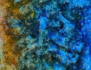 Abstract grunge texture background. Stock abstraction art on canvas. Realistic beauty digital painting. Amazing simple design pattern for backdrop. Macro template in oil. Splashes of paint.