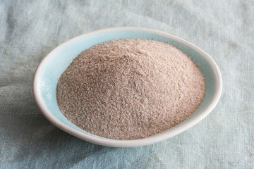 Teff Flour in a Bowl