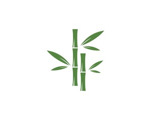 Bamboo logo vector - obrazy, fototapety, plakaty