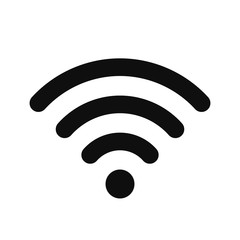 Wi-fi vector icon, sign, symbol.