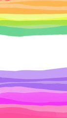 Elegant abstract colorful rainbow stripes