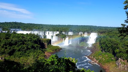 Fototapeta na wymiar Cataratas de Iguazu - Argentina - Brasil