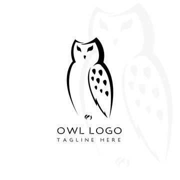 This logo has a picture of an owl. This logo is good to use as a company logo or other creative business as needed.  But it can also be used as an application logo.