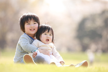 笑顔の子供たち