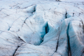Close up of aquamarine glacier  background - 272915145
