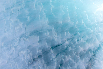Background pattern on ice cave on glacier - 272915167