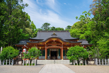 Fototapeta premium 京都 長岡天満宮の社殿