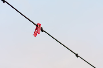  Rope on the sky background