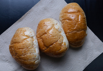 Homemade Breads on the table