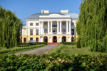 Fototapeta na wymiar Museum of the history of aviation and cosmonautics of Ukraine in Voronovytsia, Vinnytsia region, Ukraine. June 2019