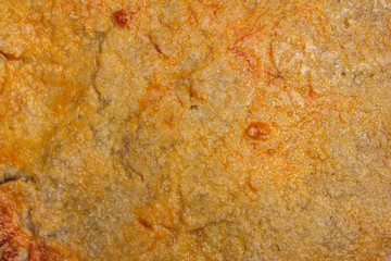 Homemade rustic apple pie.