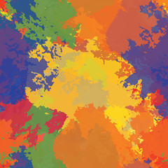 Multicolor abstract seamless grunge background.