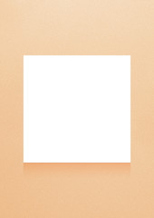 orange rough paper texture background with copy space