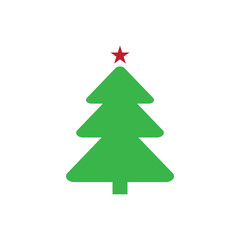 Pine tree icon graphic design template vector illustration