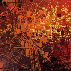 Colorful texture. 2d illustration. Digital backdrop.