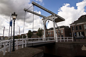 Klappbrücke am Stadthafen Goes, Zeeland