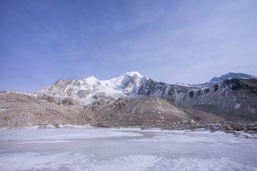 Obraz premium frozen lake