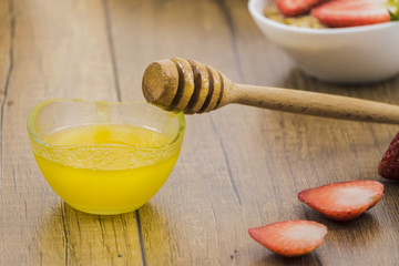 Breakfast with honey