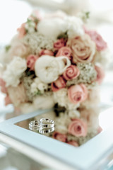 ring and bouquet