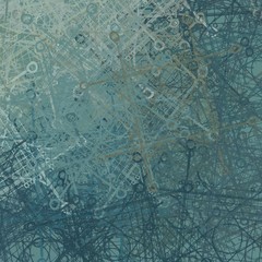 2d colorful illustration. Digital texture. Various shapes and lines.