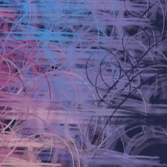 2d colorful illustration. Digital texture. Various shapes and lines.