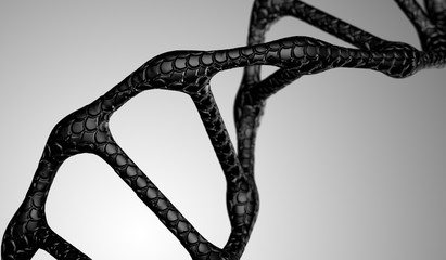 dna in high quality 3D Rendering