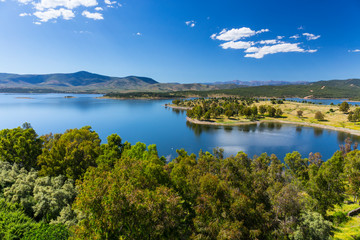 Gabriel y Galan dam, Granadilla, Ambroz Valley, Cáceres, Extremadura, Spain, Europe