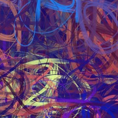 Artistic sketch backdrop material. Abstract geometric pattern. Chaos and random. Modern art drawing painting. 2d illustration. Digital texture wallpaper. 