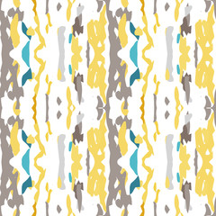 ikat seamless geometric pattern shibori