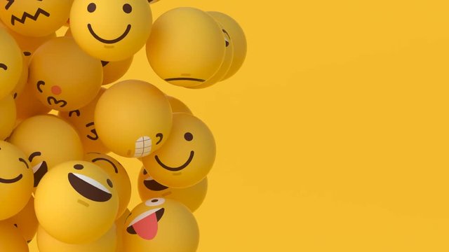 Emoji Balls - Floating #3 (Left)