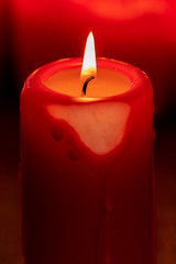 Red candle
