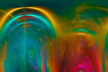 abstract digital fractal fantasy design background curve