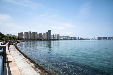 Weihai City Landscape, Shandong Province, China