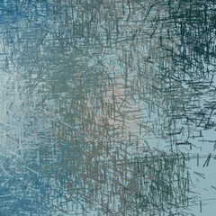 Artistic sketch backdrop material. Abstract geometric pattern. Chaos and random. Modern art drawing painting. 2d illustration. Digital texture wallpaper. 