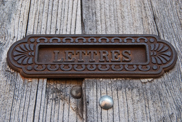 boite aux lettres