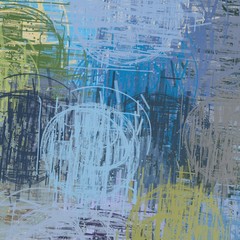 Artistic sketch backdrop material. Abstract geometric pattern. Chaos and random. Modern art drawing painting. 2d illustration. Digital texture wallpaper. 