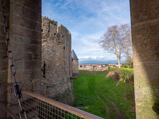 Carcasone Francia castillo ciudad sur 