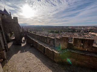 Carcasone Francia castillo ciudad sur 