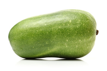 Winter melon on white background