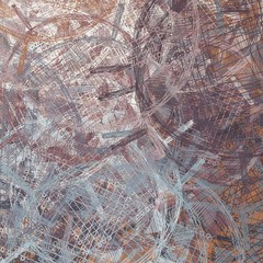 Artistic sketch backdrop material. Abstract geometric pattern. Chaos and random. Modern art drawing painting. 2d illustration. Digital texture wallpaper. 