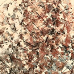 Artistic sketch backdrop material. Abstract geometric pattern. Chaos and random. Modern art drawing painting. 2d illustration. Digital texture wallpaper. 