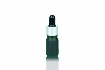 green bottle dropper for contain liquid cannabis