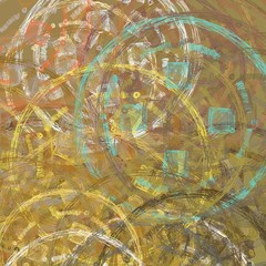 Artistic sketch backdrop material. Abstract geometric pattern. Chaos and random. Modern art drawing painting. 2d illustration. Digital texture wallpaper.