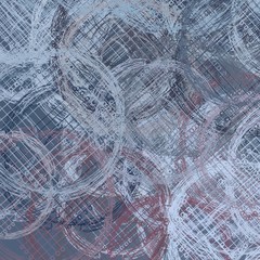 Artistic sketch backdrop material. Abstract geometric pattern. Chaos and random. Modern art drawing painting. 2d illustration. Digital texture wallpaper. 