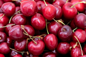 Sweet Cherries Background