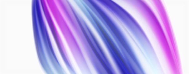 Glossy colorful liquid waves abstract background,, modern techno lines